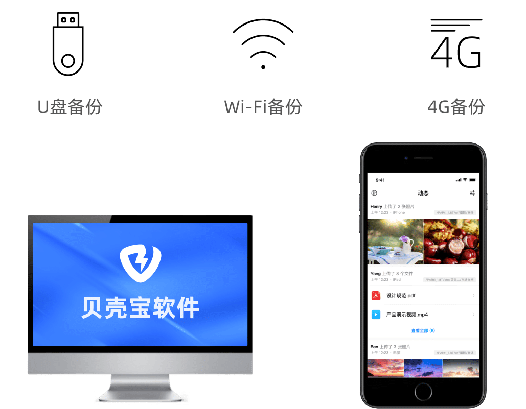 手机备份照片视频